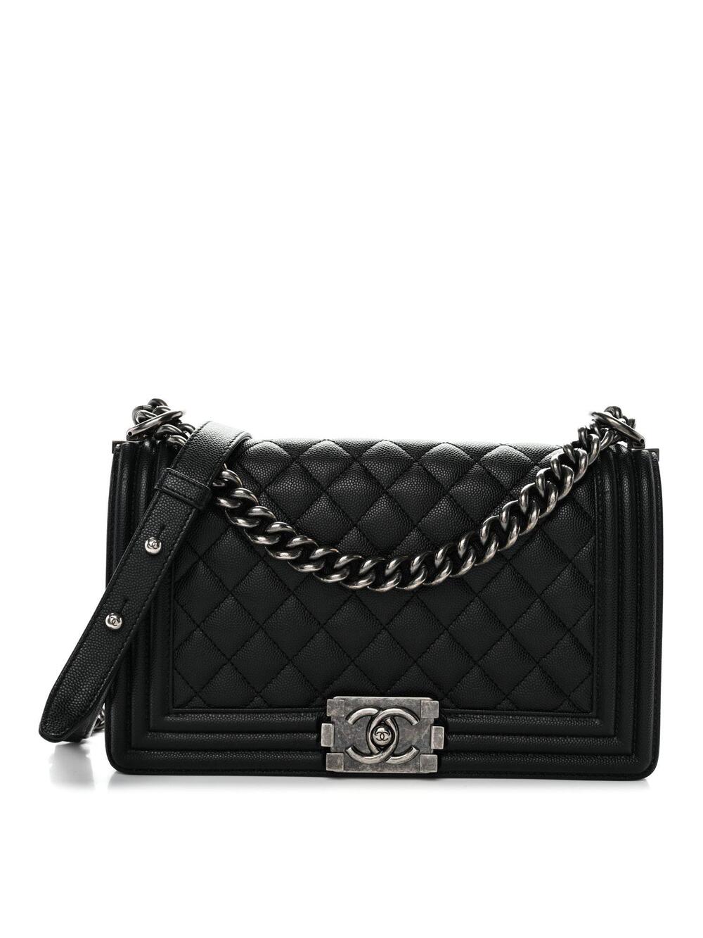 Chanel Caviar Quilted Medium Boy Flap #308302C39B